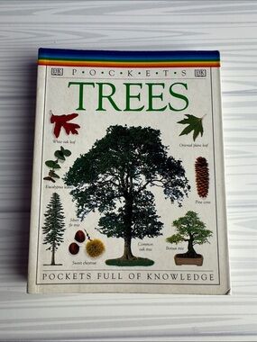 DK Pockets Trees 1995 Paperback Pocket Guide Theresa Greenaway Vintage